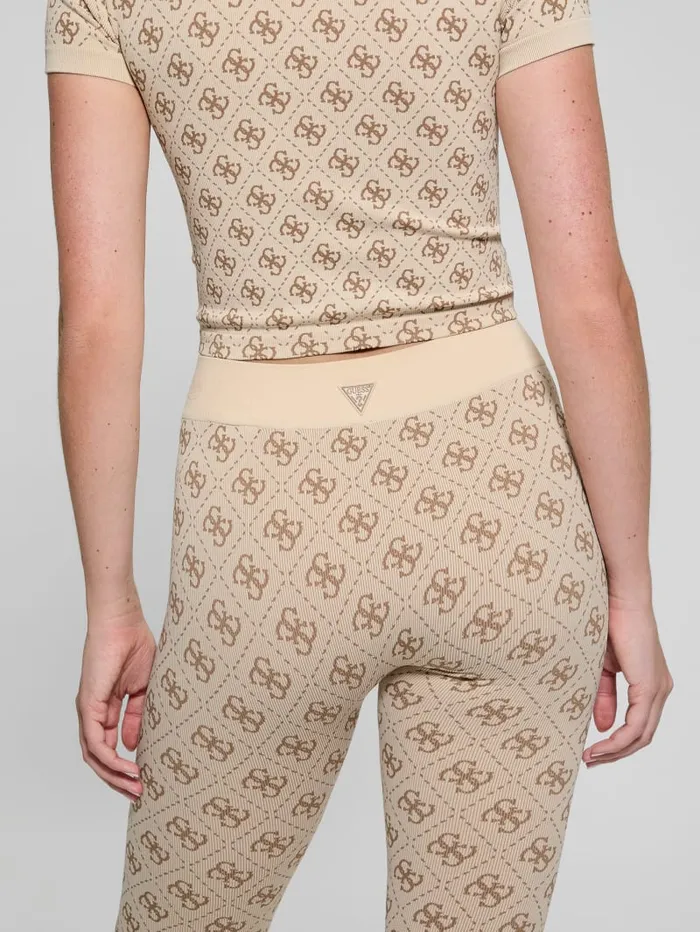 GUESS Bottoms Quattro Leggings Brown 8211 Women