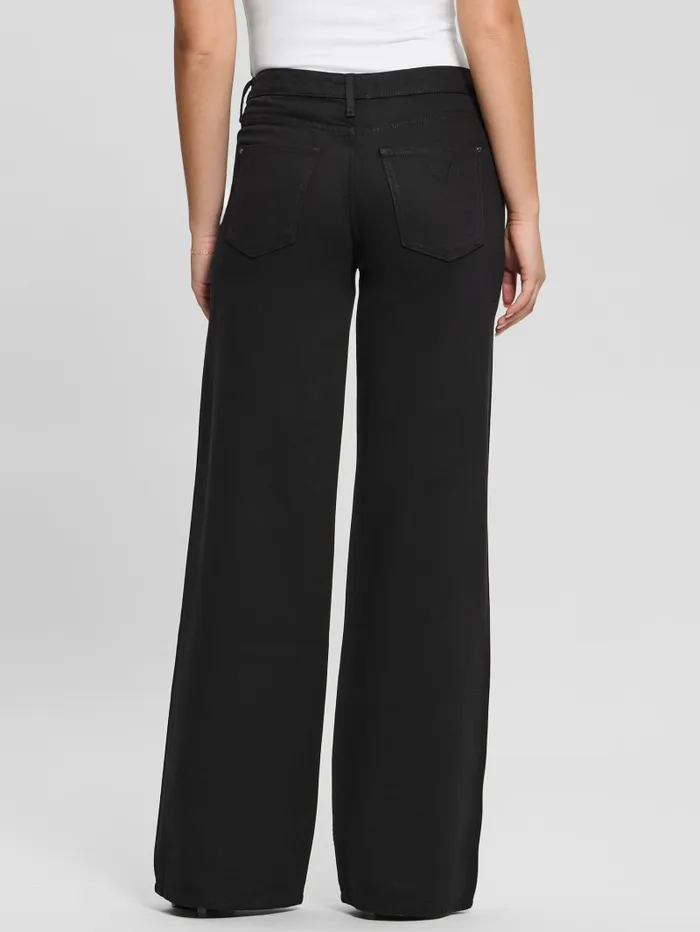GUESS Bottoms Rhinestone Sexy Palazzo Pants Black 8211 Women