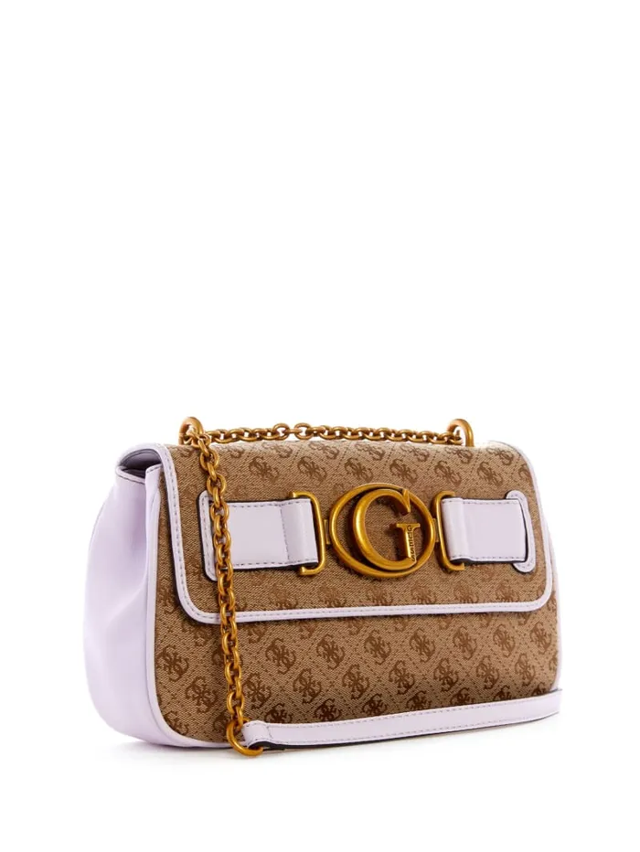 GUESS Crossbodies Aviana Convertible Crossbody White 8211 Unisex