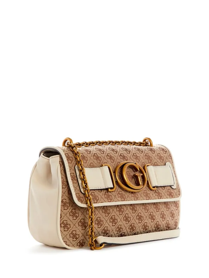 GUESS Crossbodies Aviana Convertible Crossbody White 8211 Unisex