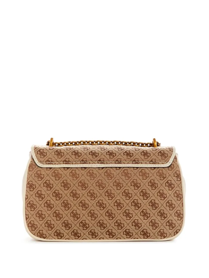 GUESS Crossbodies Aviana Convertible Crossbody White 8211 Unisex