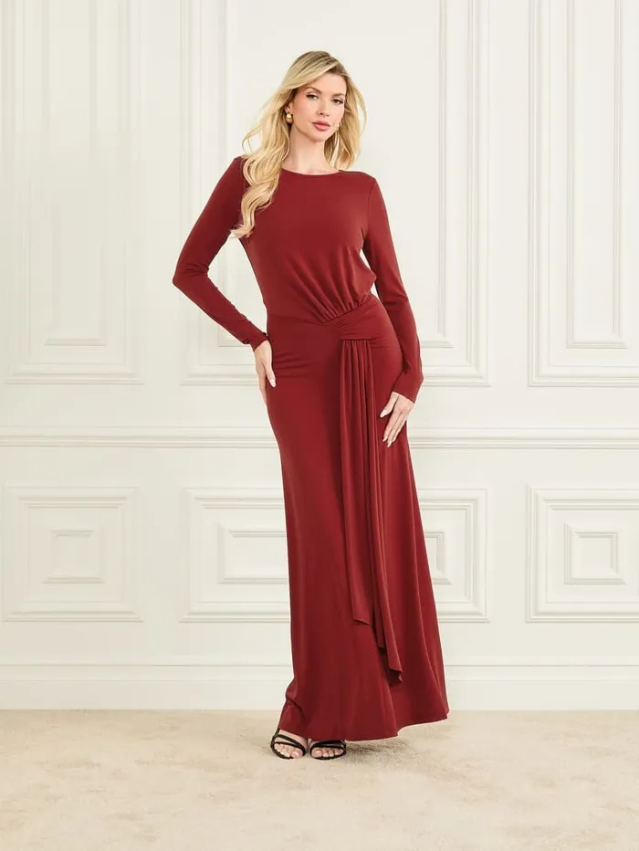 GUESS Dresses and Jumpsuits Eco Gwendoline Maxi Dress Red 8211 Women
