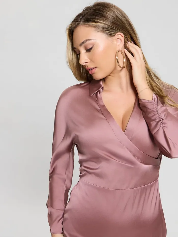 GUESS Dresses and Jumpsuits Eco Tanya Dress Blue 8211 Women