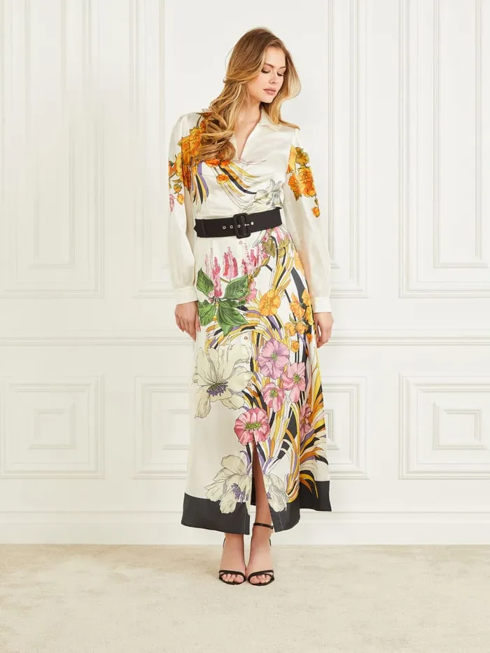 GUESS Dresses and Jumpsuits Gloria Maxi Shirt Dress Colors 8211 Women