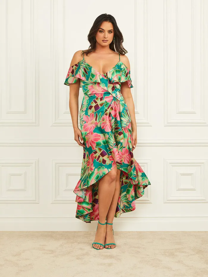 GUESS Dresses and Jumpsuits Paradiso Wrap Dress Colors 8211 Women
