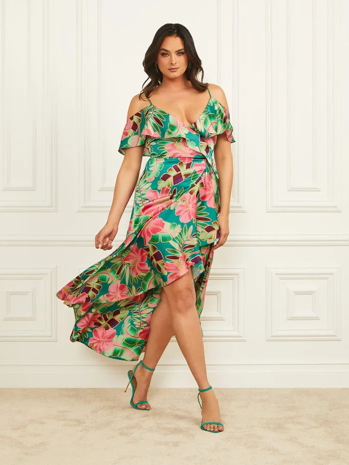 GUESS Dresses and Jumpsuits Paradiso Wrap Dress Colors 8211 Women