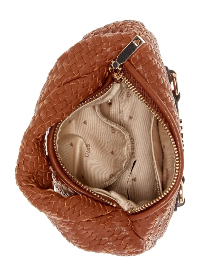 GUESS Handbags Francy Mini Hobo Green 8211 Women