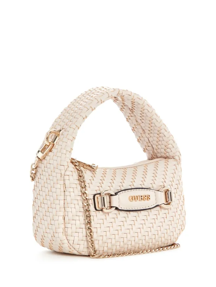 GUESS Handbags Francy Mini Hobo Green 8211 Women