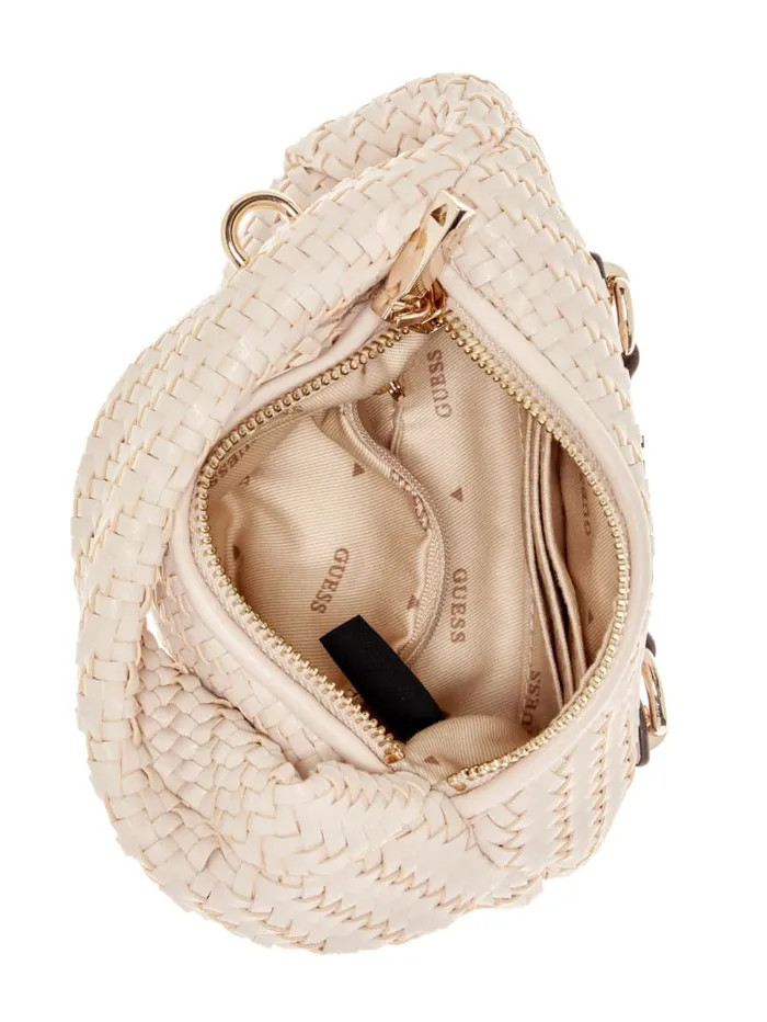 GUESS Handbags Francy Mini Hobo Green 8211 Women