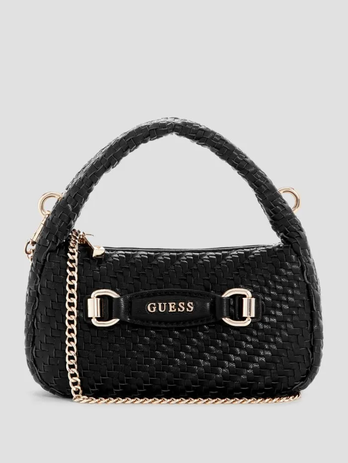 GUESS Handbags Francy Mini Hobo Green 8211 Women