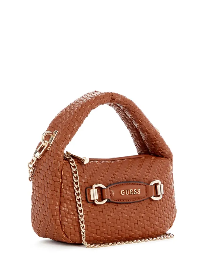 GUESS Handbags Francy Mini Hobo Green 8211 Women