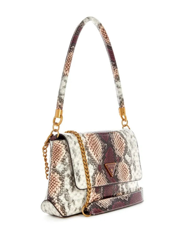 GUESS Handbags Georgina TopHandle Flap Green 8211 Women