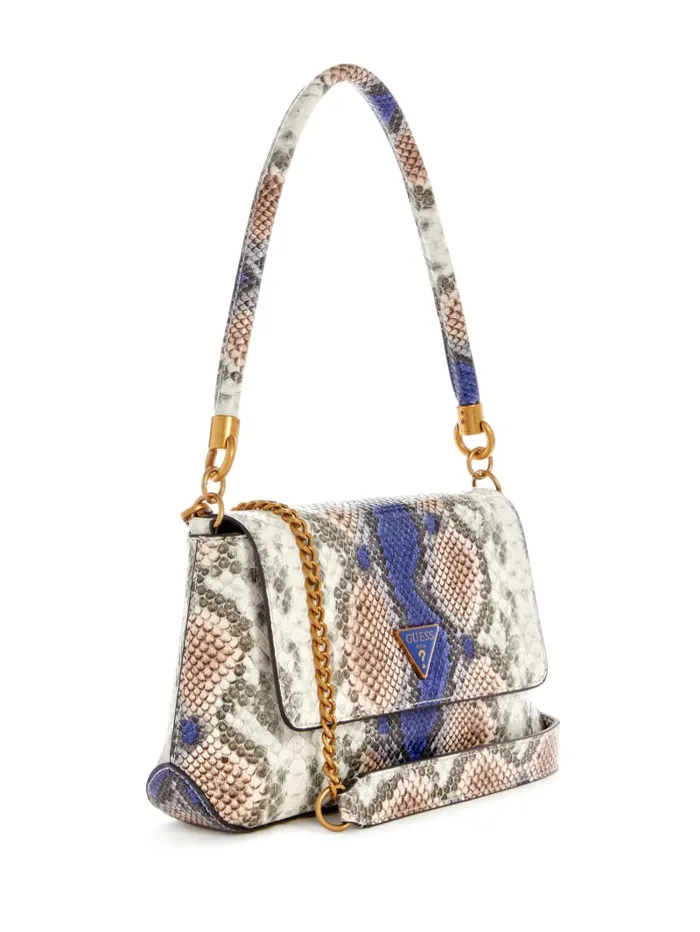 GUESS Handbags Georgina TopHandle Flap Green 8211 Women