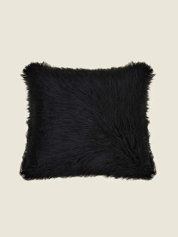 GUESS Home Helma FauxFur Pillow Black 8211 Women