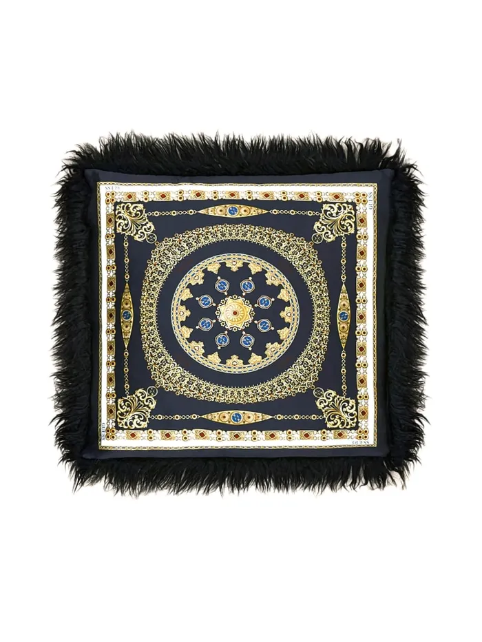 GUESS Home Helma FauxFur Pillow Black 8211 Women