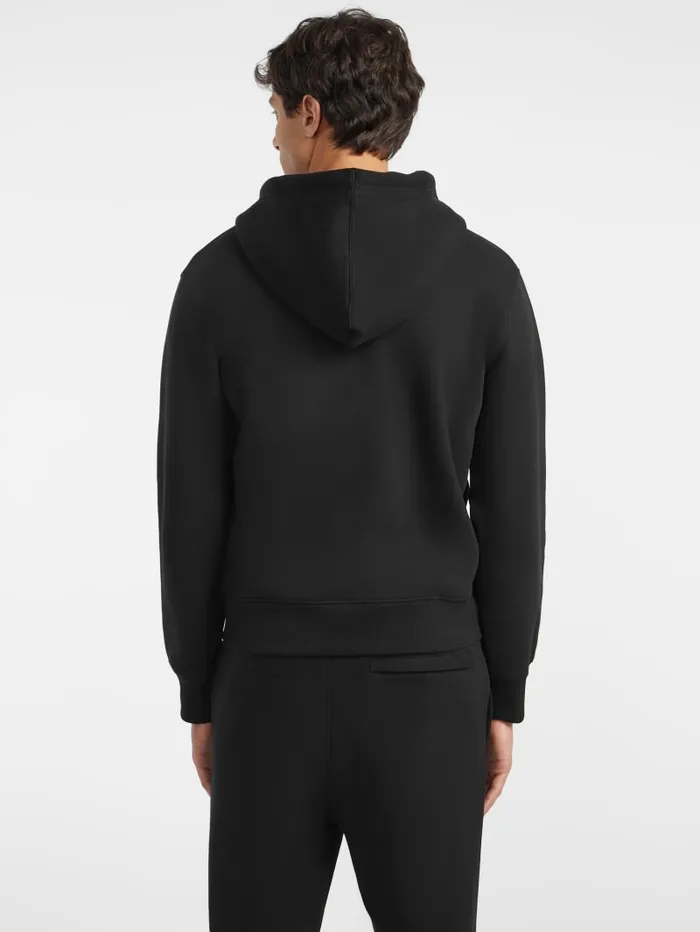 GUESS Hoodies and Sweaters Slim Mini Patch ZipUp Hoodie White 8211 Men
