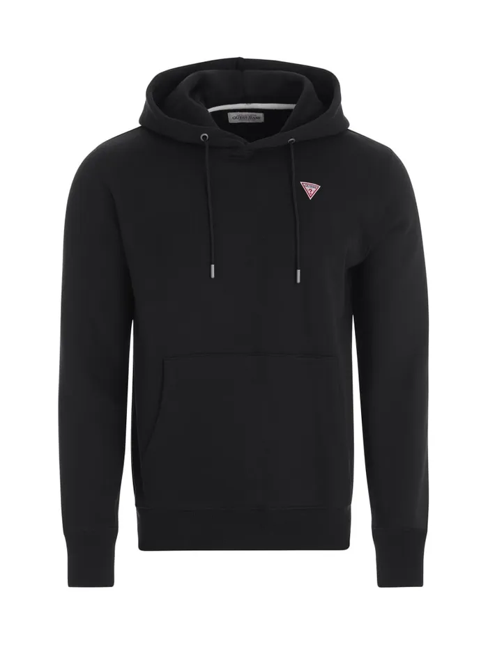 GUESS Hoodies and Sweaters Slim Mini Triangle Hoodie Black 8211 Men