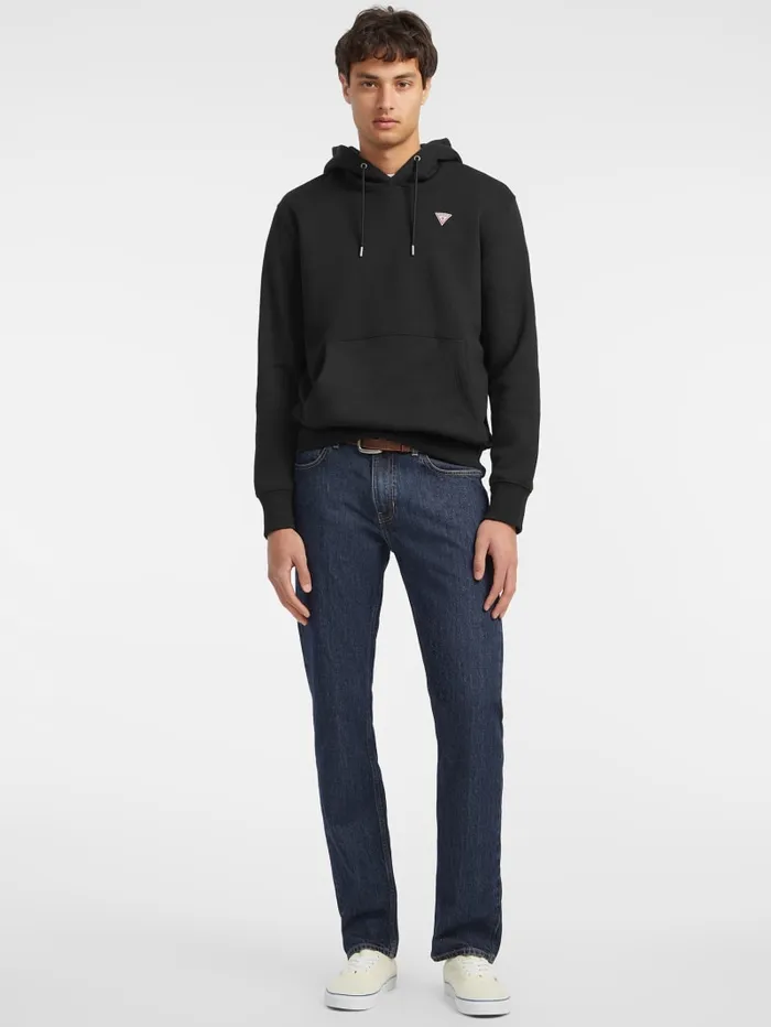 GUESS Hoodies and Sweaters Slim Mini Triangle Hoodie Black 8211 Men