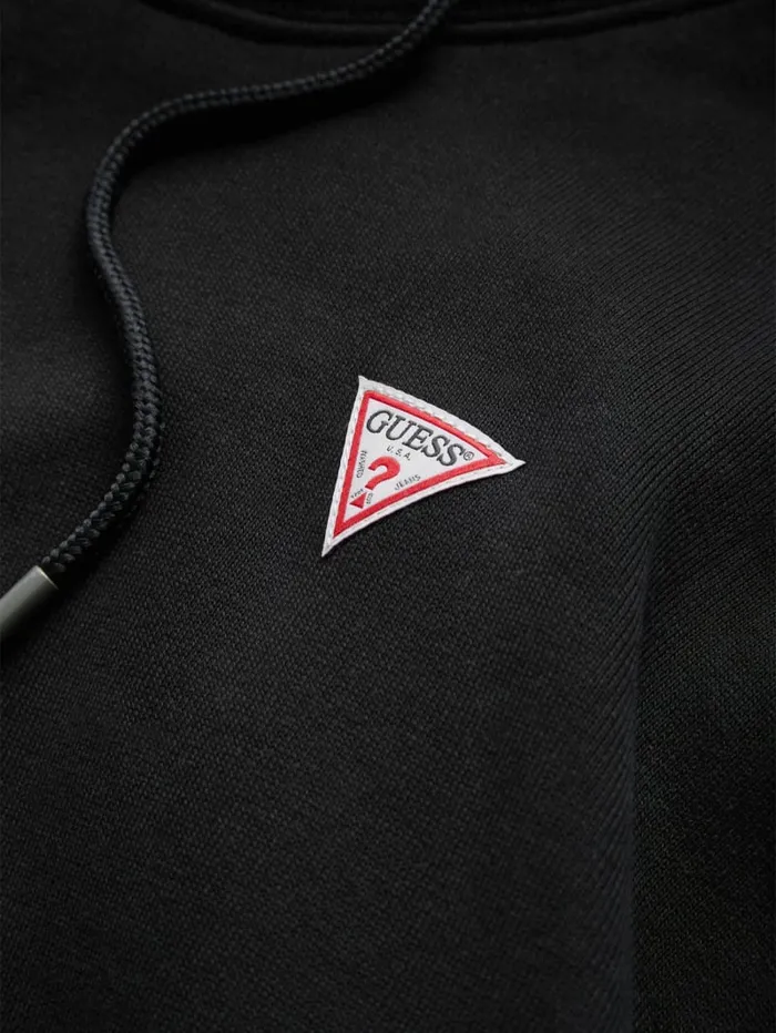 GUESS Hoodies and Sweaters Slim Mini Triangle Hoodie Black 8211 Men
