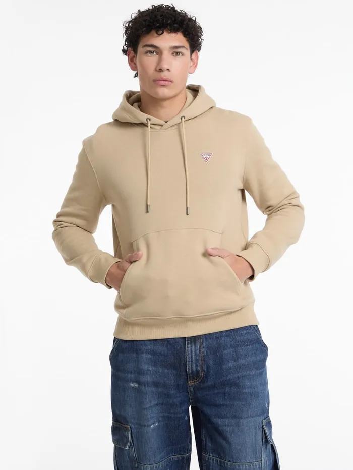 GUESS Hoodies and Sweaters Slim Mini Triangle Hoodie Black 8211 Men