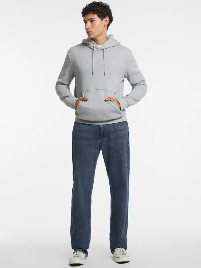 GUESS Hoodies and Sweaters Slim Mini Triangle Hoodie Black 8211 Men