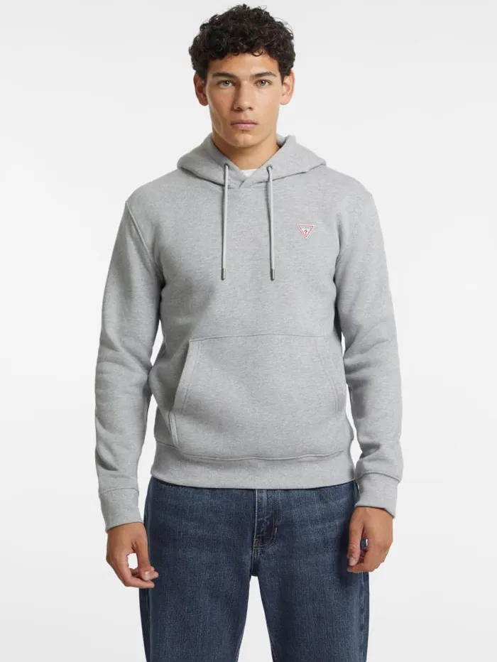 GUESS Hoodies and Sweaters Slim Mini Triangle Hoodie Black 8211 Men