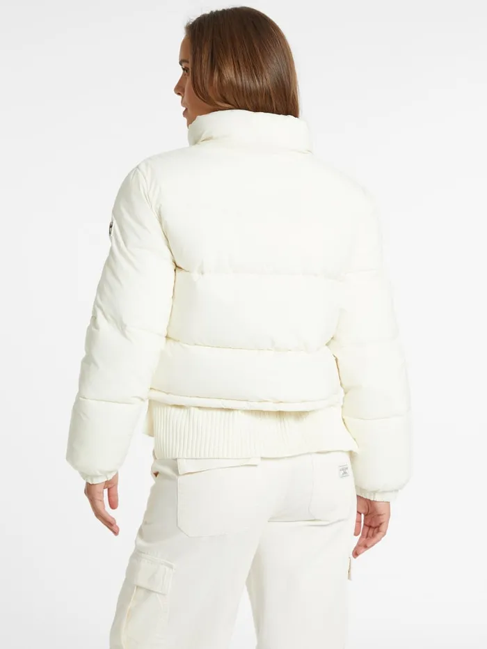 GUESS Jackets and Coats Crop Puffer Jacket Black 8211 Women