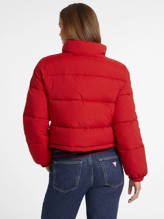 GUESS Jackets and Coats Crop Puffer Jacket Black 8211 Women