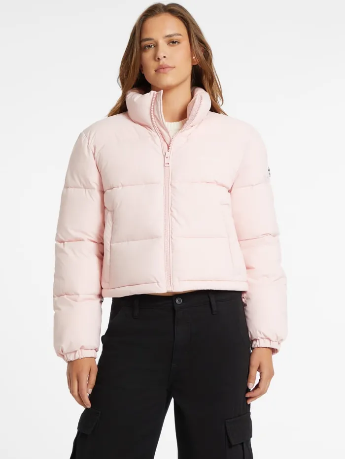 GUESS Jackets and Coats Crop Puffer Jacket Black 8211 Women