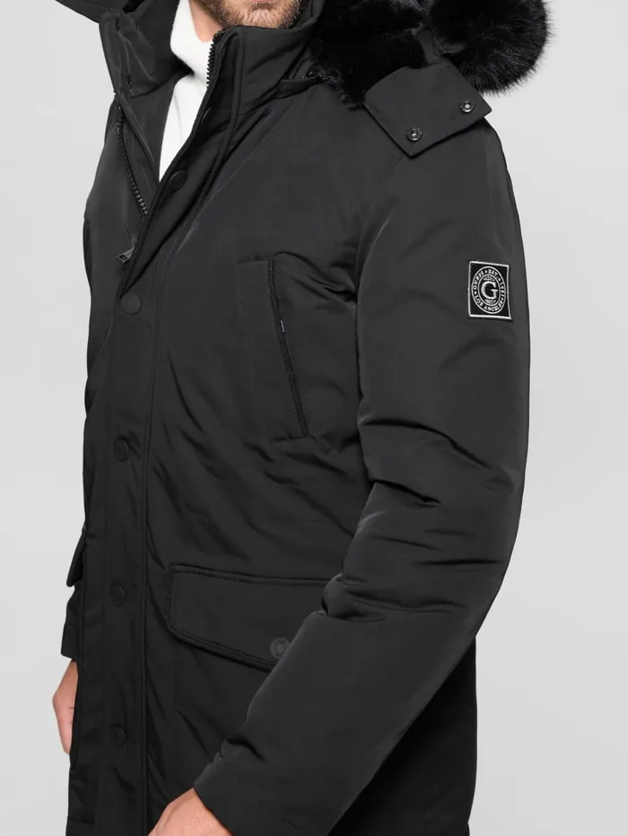 GUESS Jackets and Coats Eco Technical Parka Beige 8211 Men