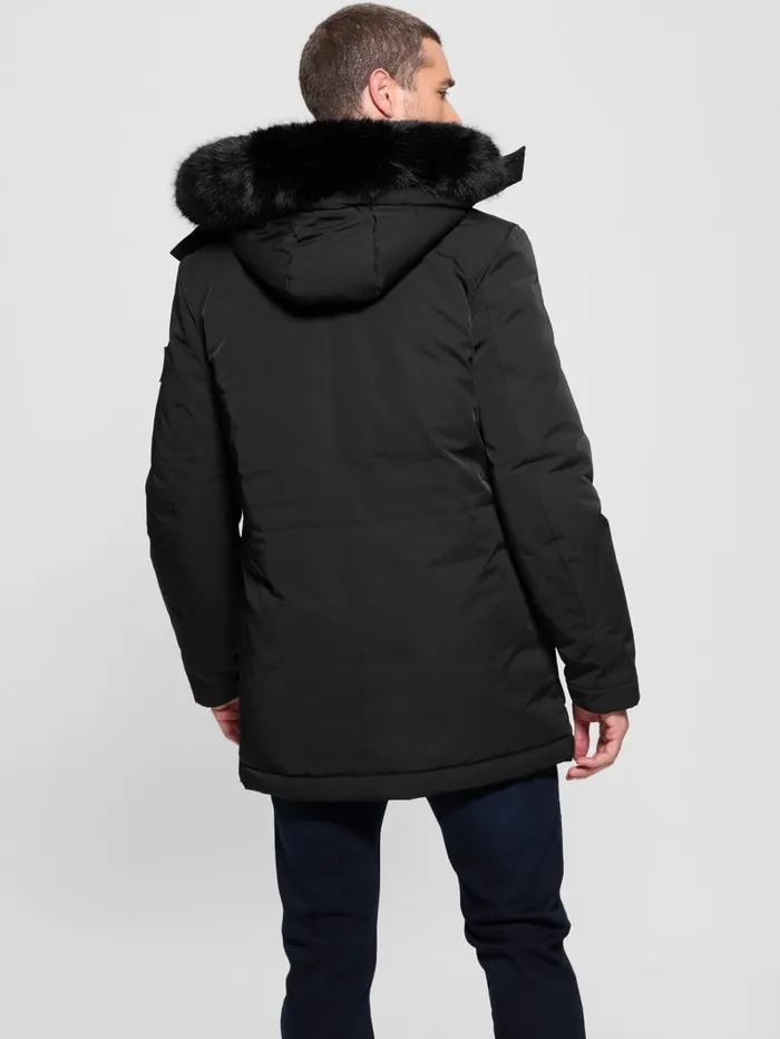 GUESS Jackets and Coats Eco Technical Parka Beige 8211 Men