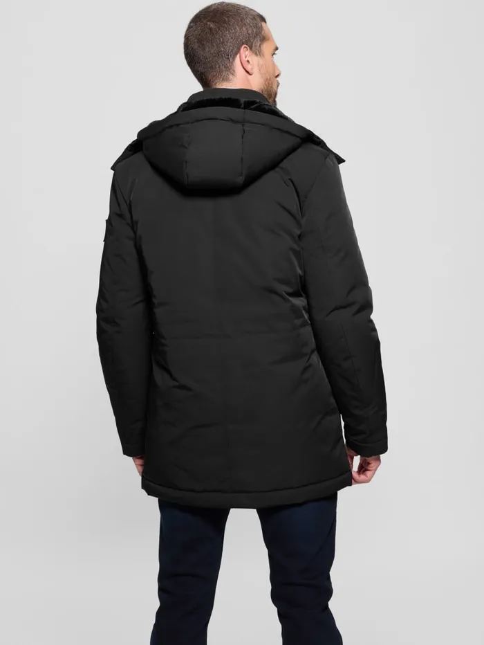 GUESS Jackets and Coats Eco Technical Parka Beige 8211 Men