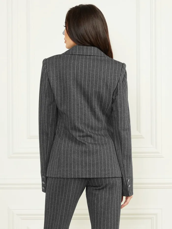 GUESS Jackets and Coats Hayden Stipe Blazer Gray 8211 Women