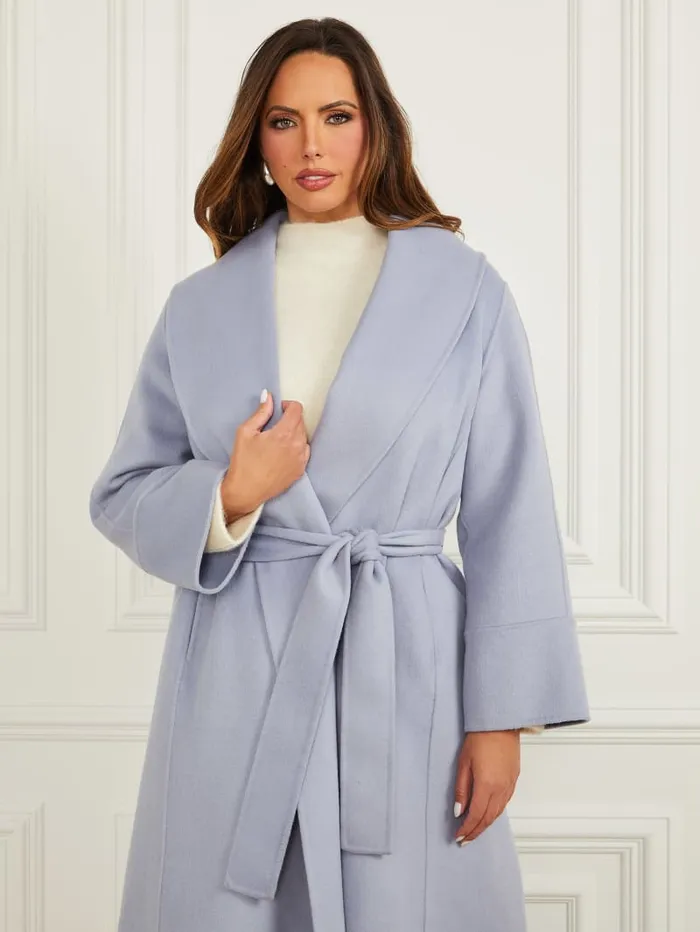 GUESS Jackets and Coats Keera WoolBlend Coat Gray 8211 Women