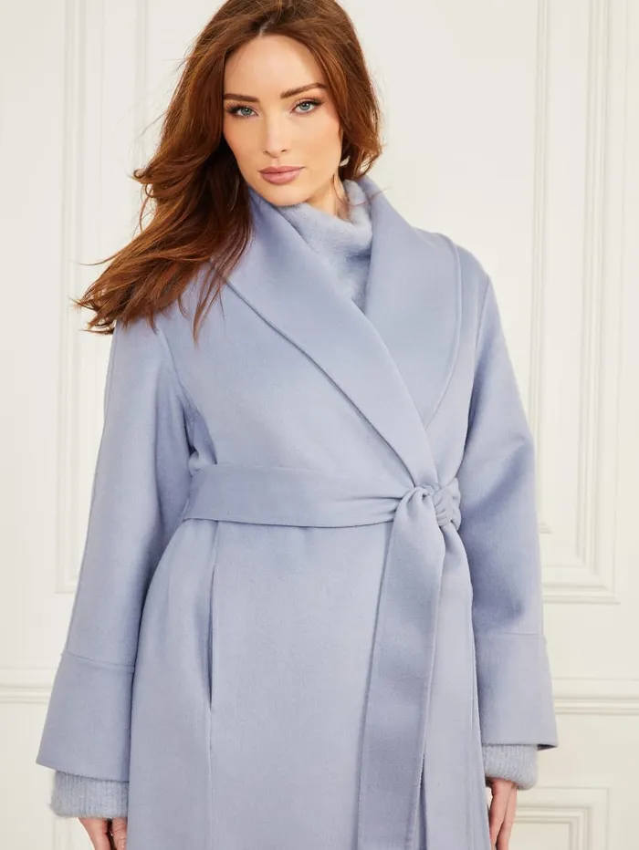 GUESS Jackets and Coats Keera WoolBlend Coat Gray 8211 Women
