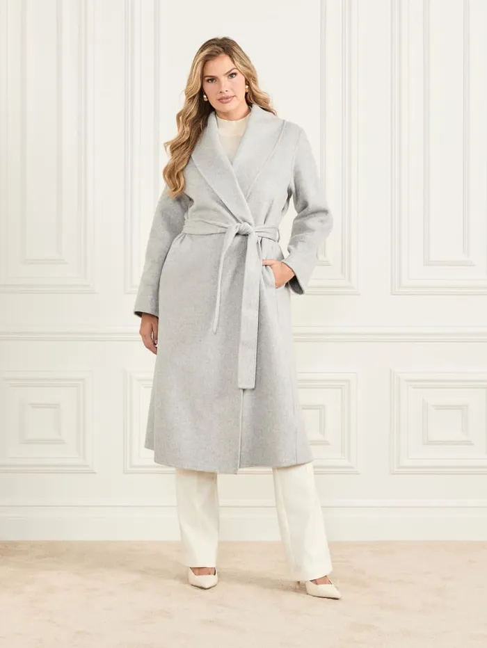GUESS Jackets and Coats Keera WoolBlend Coat Gray 8211 Women