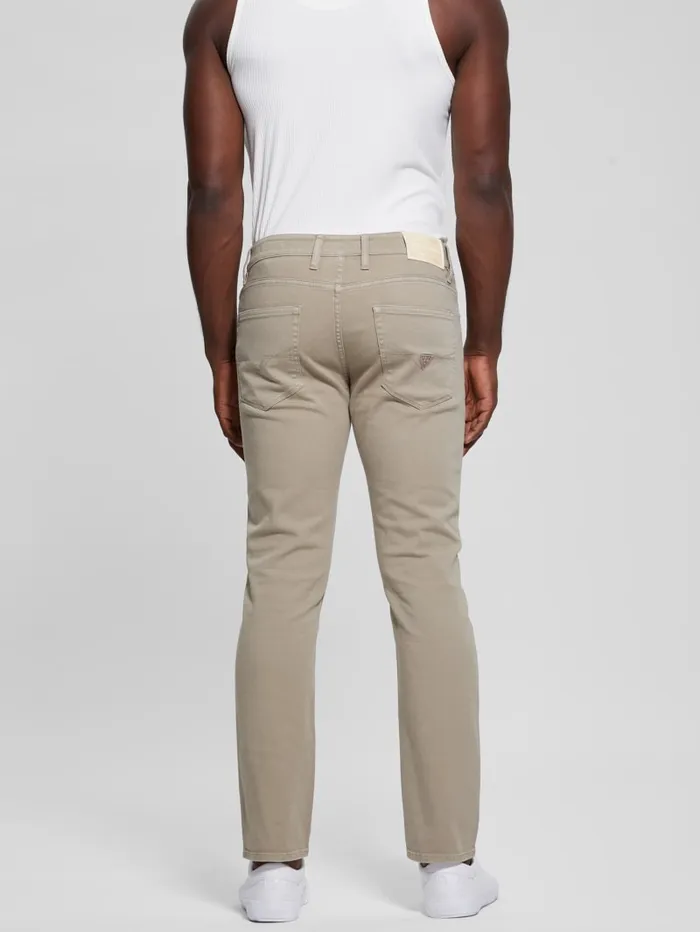 GUESS Jeans and Denim Angels Straight Jeans Beige 8211 Men