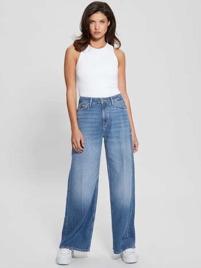 GUESS Jeans and Denim Bellflower Flare Jeans Blue 8211 Women