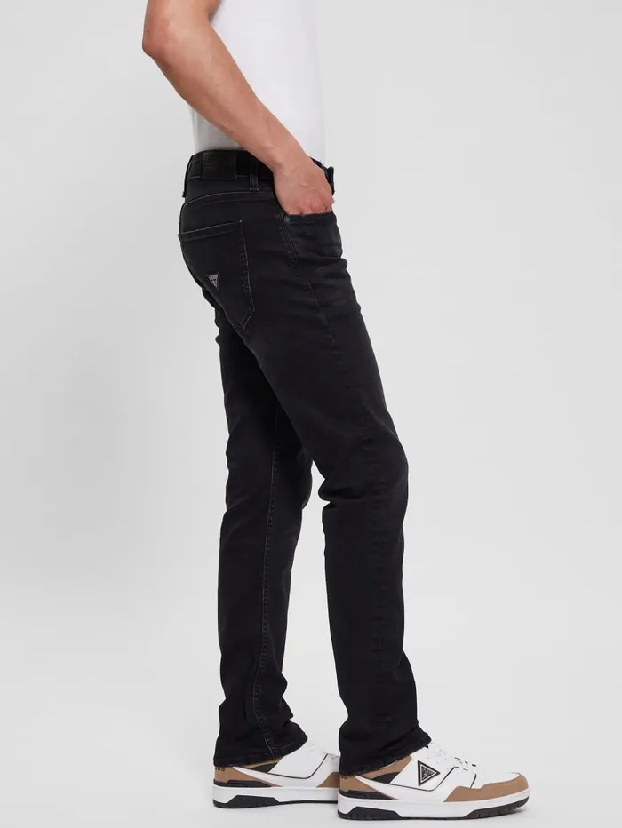 GUESS Jeans and Denim Eco Finnley Tapered Jeans Black 8211 Men