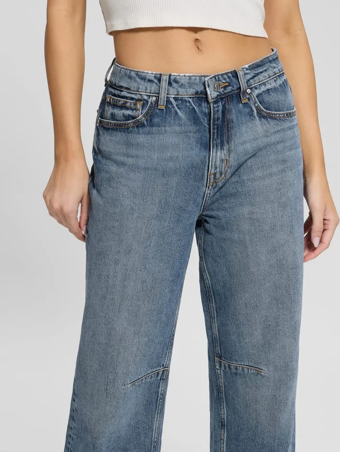 GUESS Jeans and Denim Eco HighRise Barrel Leg Denim Jeans Blue 8211 Women