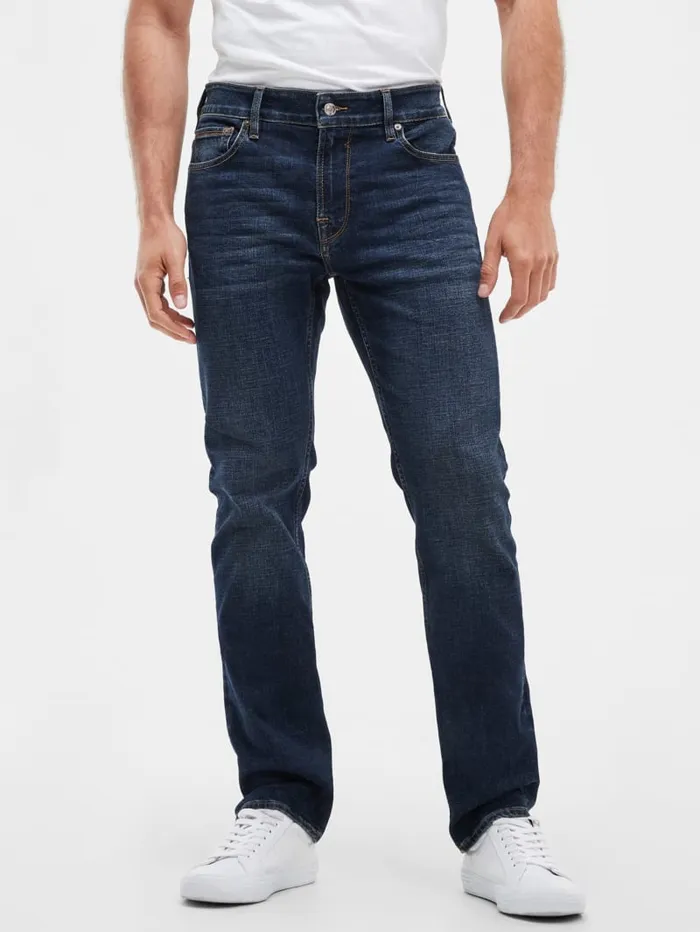 GUESS Jeans and Denim Eco Straight Jeans Blue 8211 Men
