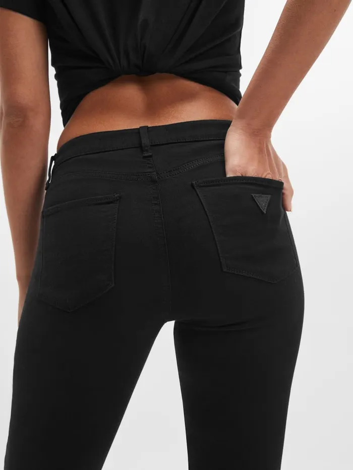 GUESS Jeans and Denim Sexy Curve MidRise Skinny Jeans Black 8211 Women