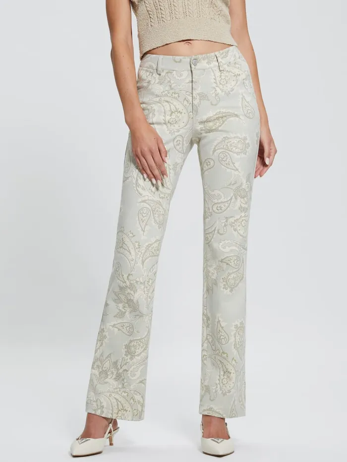 GUESS Jeans and Denim Sexy FauxSuede Bootcut Pants Neutral 8211 Women