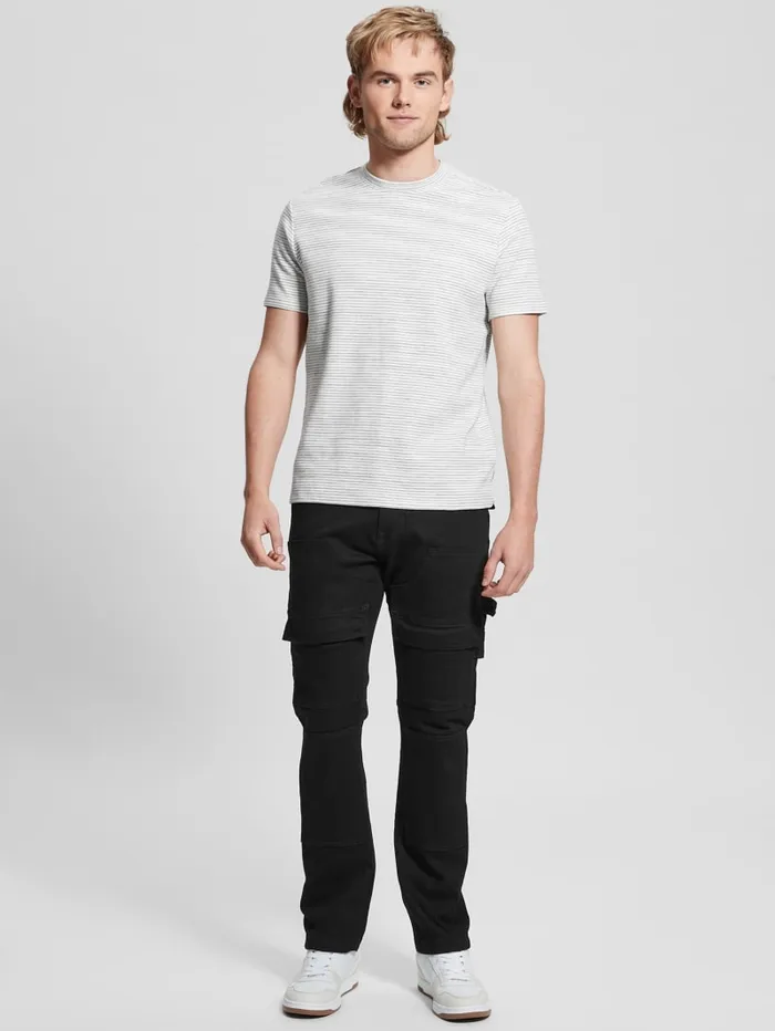 GUESS Jeans and Denim Utility Cargo Jeans Black 8211 Men