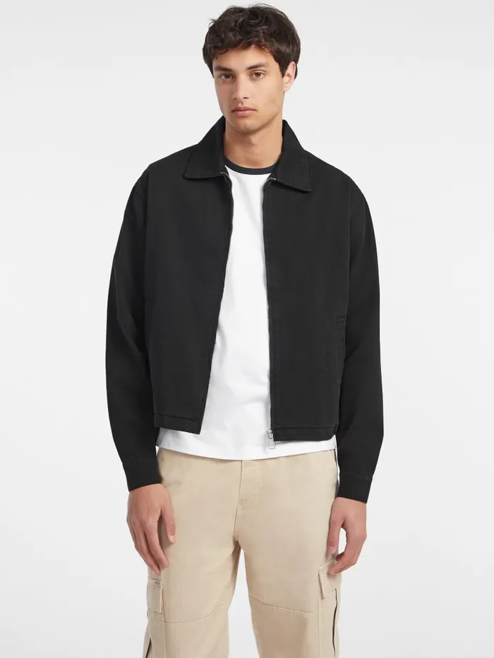 GUESS Men Twill Jacket Black 8211 Men