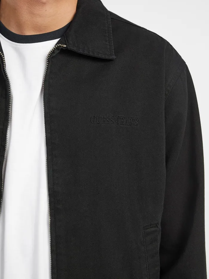 GUESS Men Twill Jacket Black 8211 Men