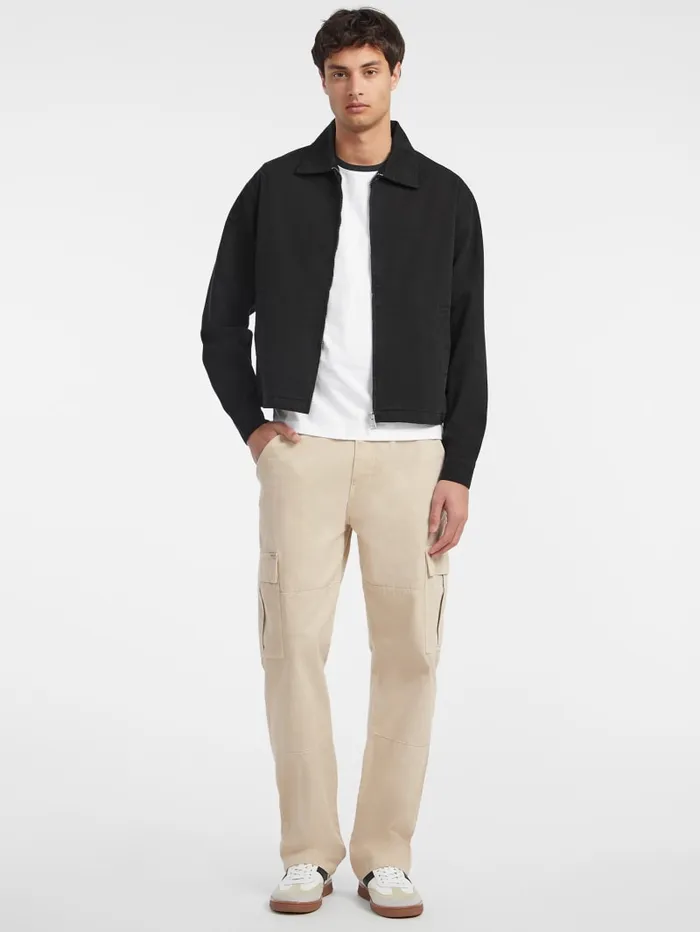GUESS Men Twill Jacket Black 8211 Men