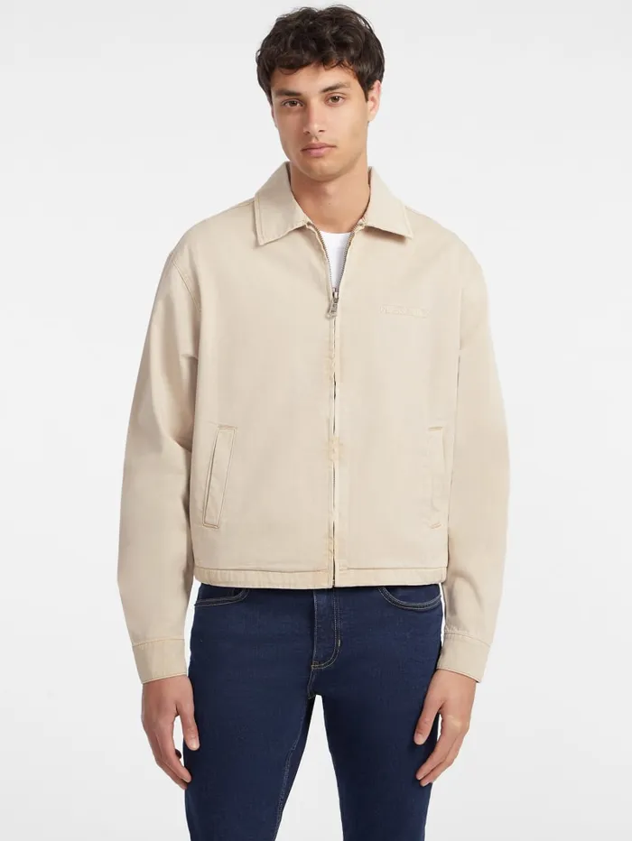 GUESS Men Twill Jacket Black 8211 Men