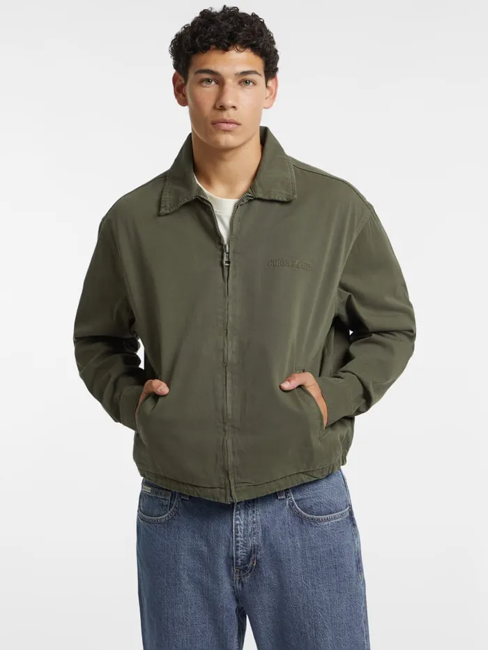 GUESS Men Twill Jacket Black 8211 Men