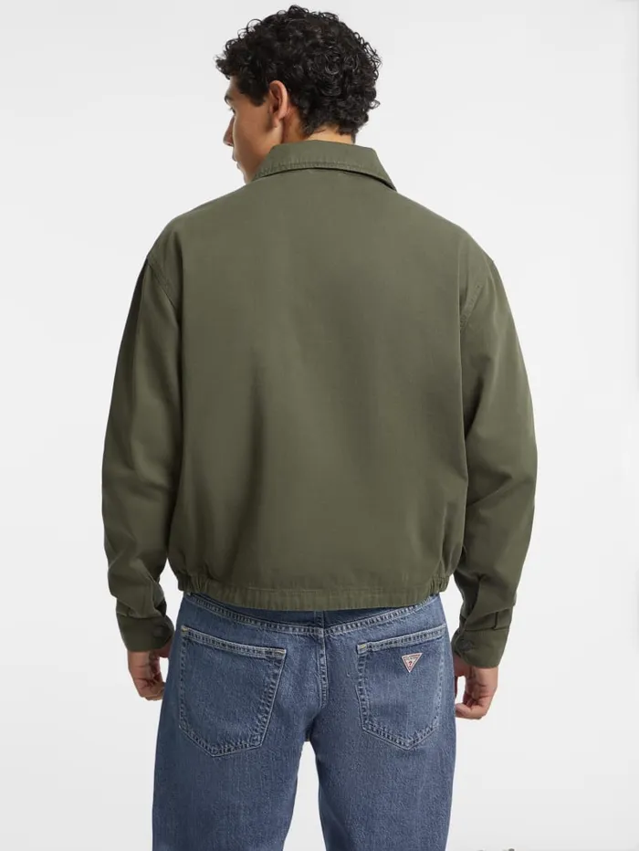 GUESS Men Twill Jacket Black 8211 Men